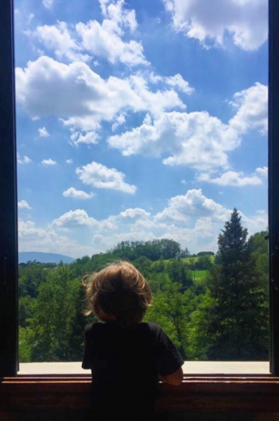 Дмитрий Шепелев отдыхает в Италии с пятилетним сыном Платоном