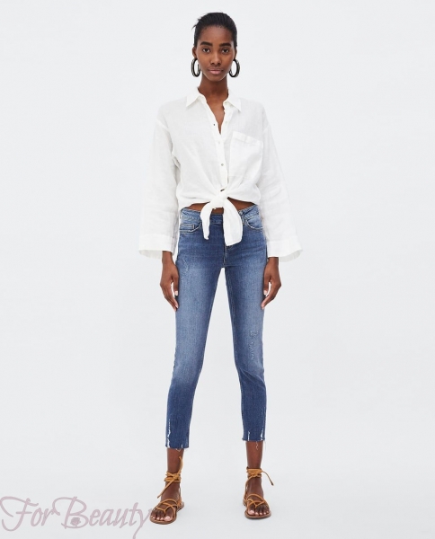 Какие женские джинсы самые модные в 2018 году фото новинки