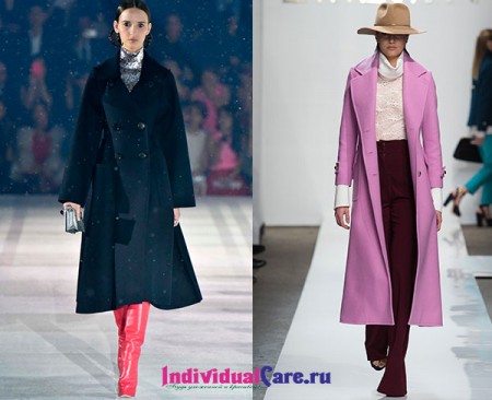 
		Женские модные пальто 2018 года: цвет, фасон для полных девушек, фото