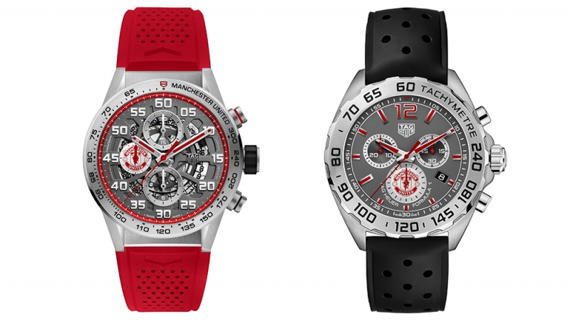 TAG Heuer посвятили новые модели часов клубу «Манчестер Юнайтед»
