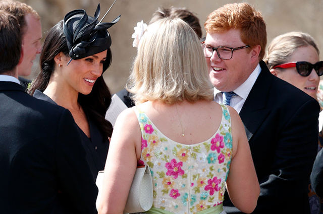 Меган Маркл провела день рождения на свадьбе друзей вместе с принцем Гарри